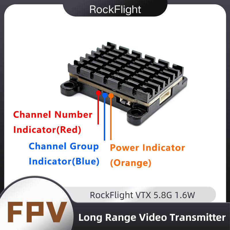 RockFlight TX663 VTX 5.8G 48CH – Fpv Drone Transmitter recenzja i cena