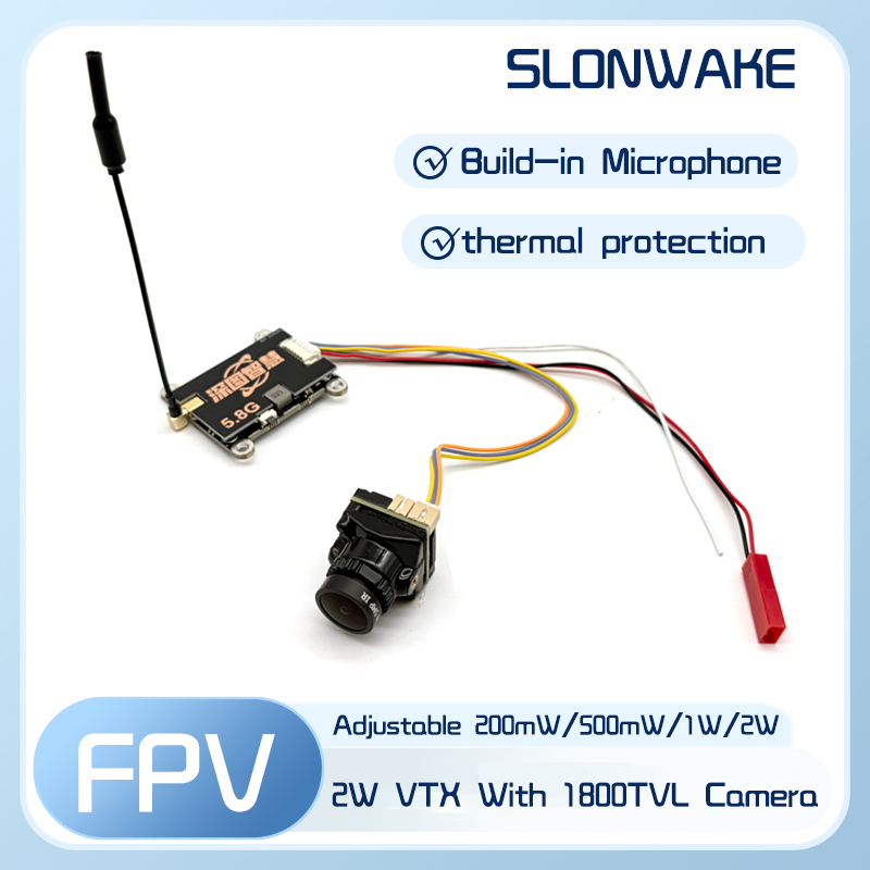 Nadajnik SLONWAKE 5.8G 56CH 2W – Fpv Drone Transmitter recenzja i cena