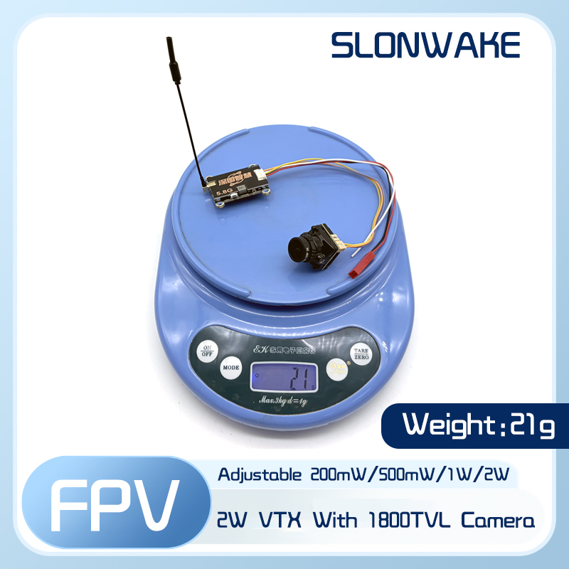 Nadajnik SLONWAKE 5.8G 56CH 2W – Fpv Drone Transmitter recenzja i cena