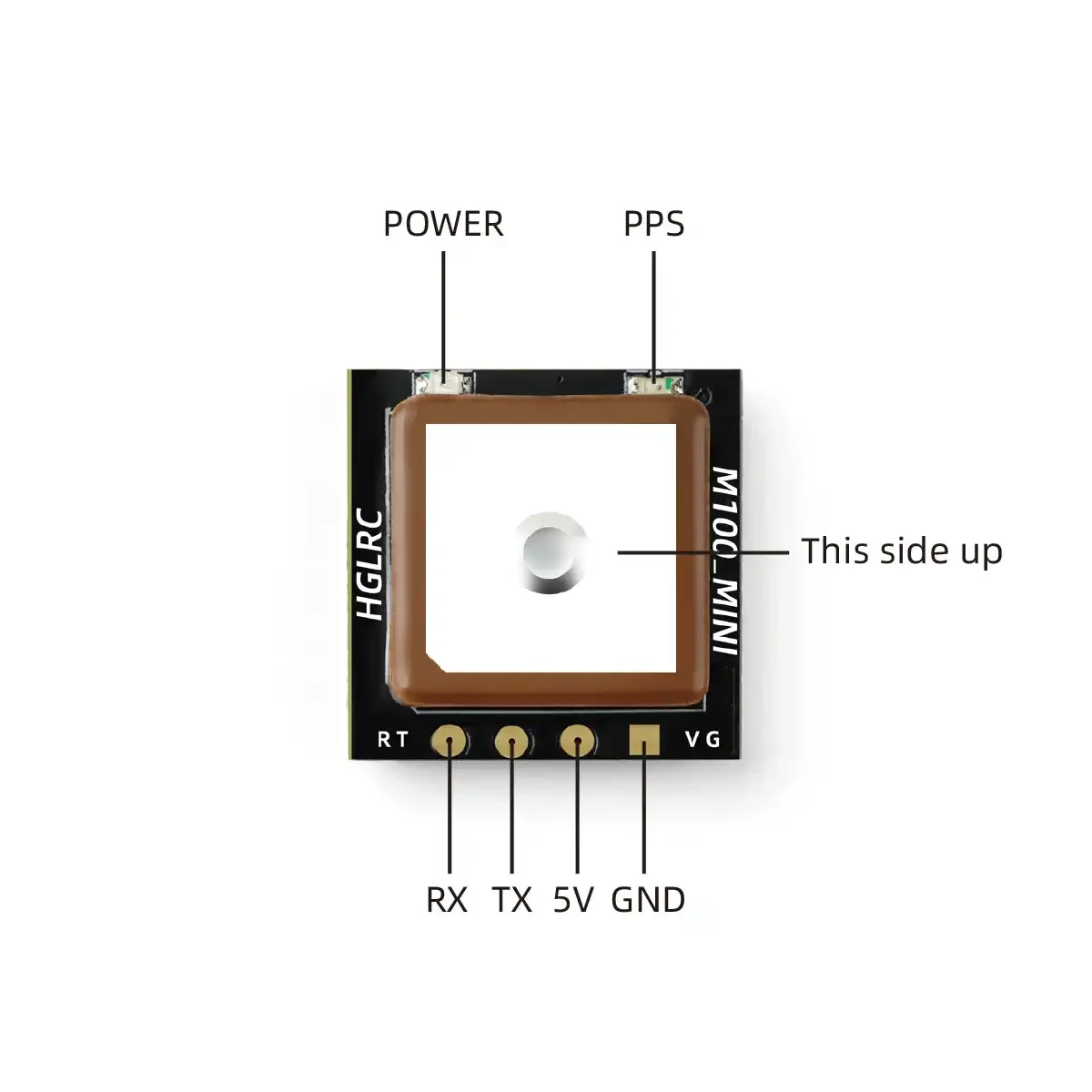 Moduł GPS HGLRC M100 MINI M10  – Fpv Drone Antenna recenzja i cena